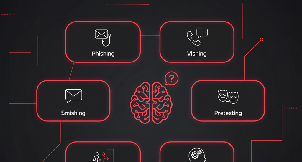 Social engineering attacks targeting human psychology and cyber security awareness