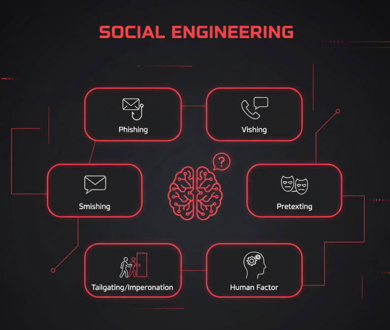 Social engineering attacks targeting human psychology and cyber security awareness